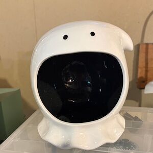 Large Mouth Ghost Candy Bowl